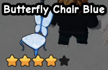 Butterfly Chair Blue as shown in the retained Karinderya shop screenshot