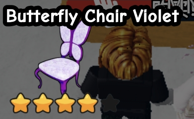 Butterfly Chair Violet as shown in the retained Karinderya shop screenshot