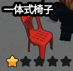 Monoblock Chair as shown in the retained Karinderya shop screenshot