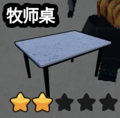 Parsons Table as shown in the retained Karinderya shop screenshot