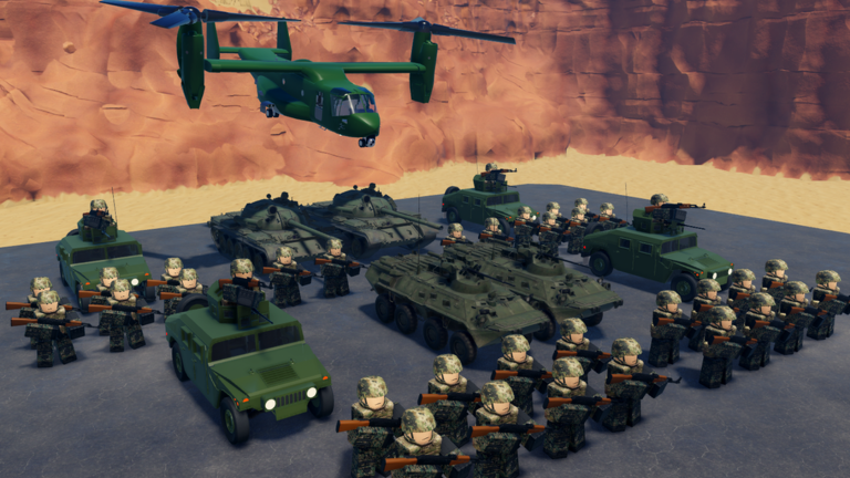 Military Army Tycoon game cover from the owner's source site