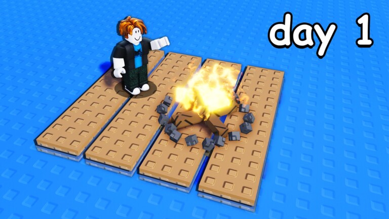Survive on a Raft Roblox game thumbnail